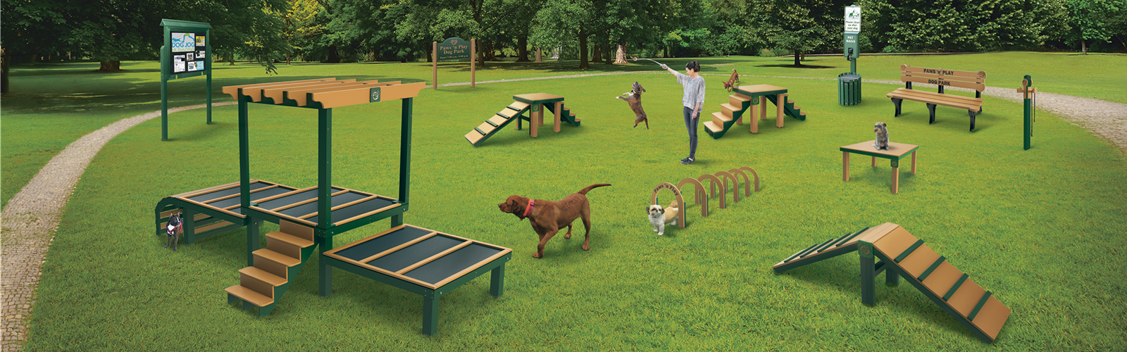 Puppy Playground - Puppy Playground, Dog Park, Dog Play Equipment