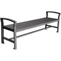 Hannah Backless Bench