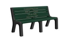 Parkshore Contemporary Memorial Bench