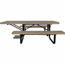 Providence Steel-Frame Rectangular Wheelchair Accessible Picnic Tables