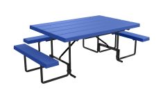 Providence Wheelchair Accessible Picnic Table with Maximum Seating