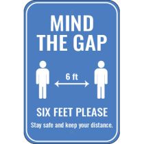 Mind The Gap Sign