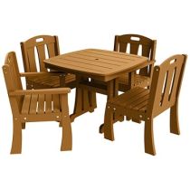 Jewel 5-Piece Patio Dining Set