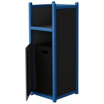 Two-Tone Legend Single Towel Station