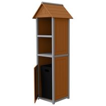 Two-Tone Legend Single Towel Station Tower